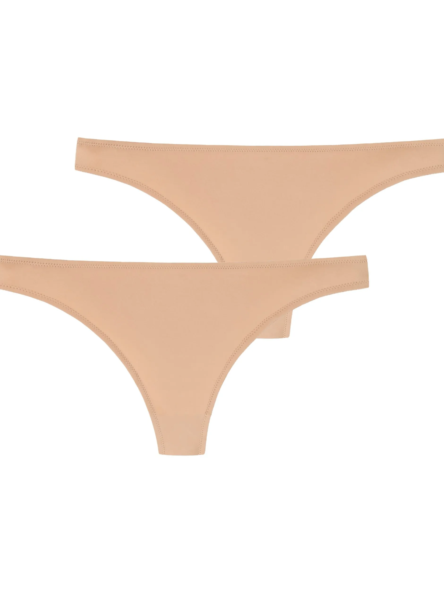 Schiesser Damen String - Invisible Lace in beige