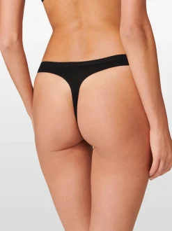Schiesser Damen String - Serie 95-5 in schwarz
