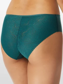Schiesser Damen Tai-Slip - Invisible Soft Lace in grün