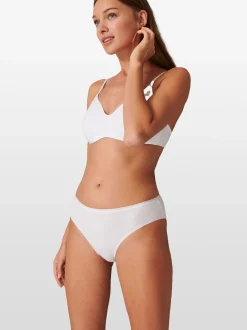 Schiesser Damen Tai-Slip - Serie "95/5" in weiß