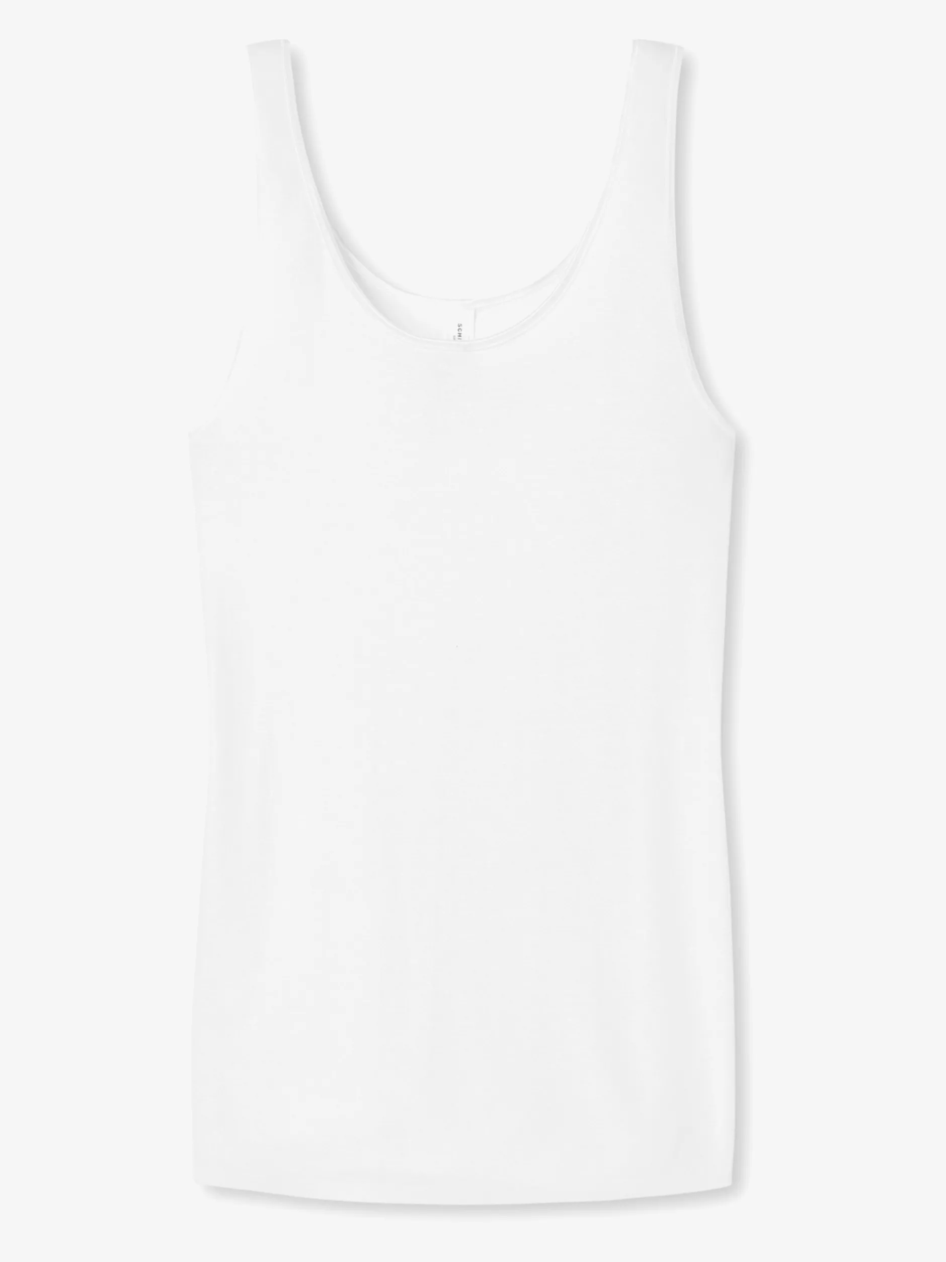 Schiesser Damen Trägertop (Tops) - Luxury in weiß