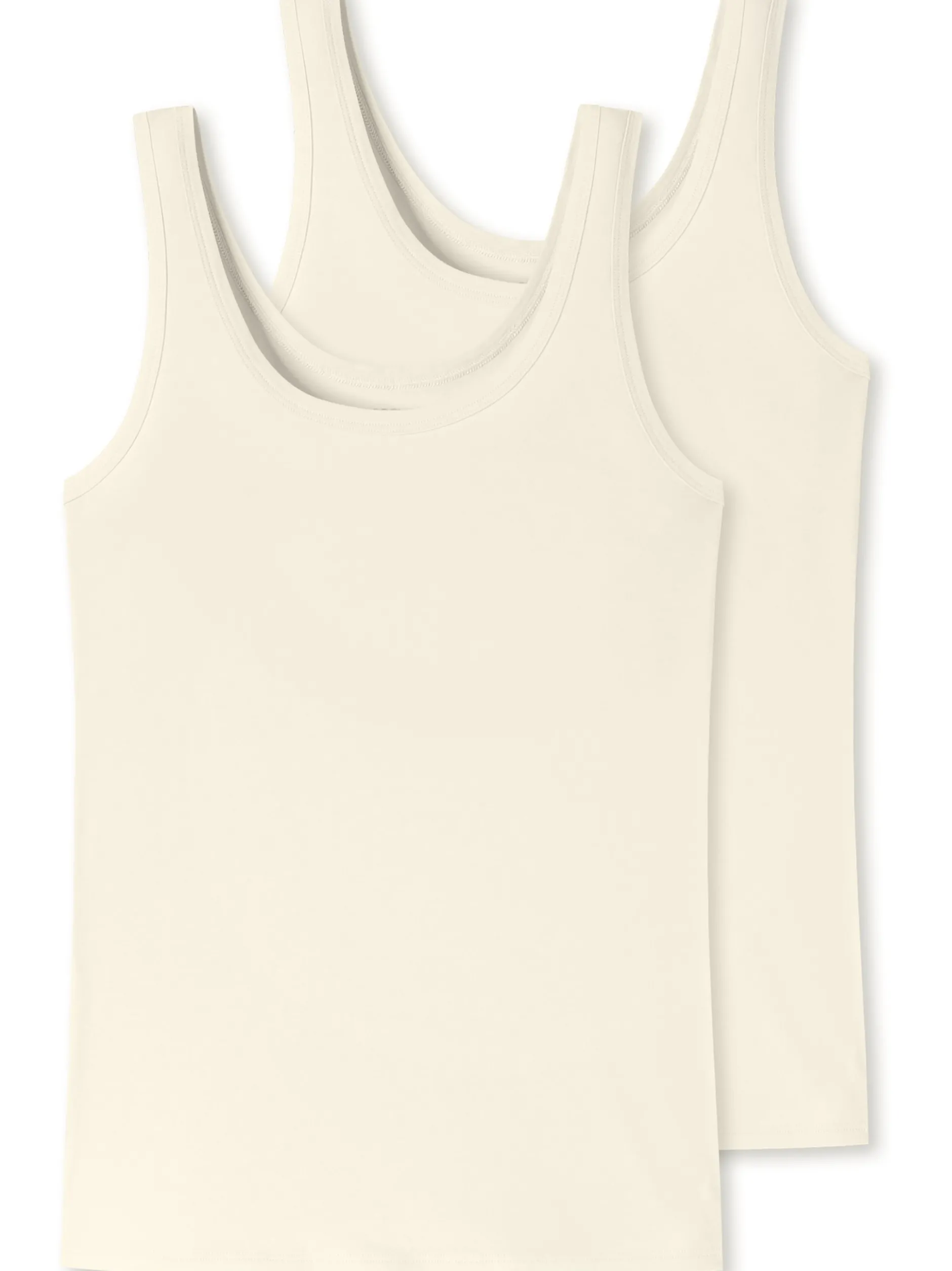 Schiesser Damen Trägertop - Uncover in weiß