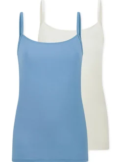 Schiesser Damen Unterhemd - Modal Essentials in mehrfarbig