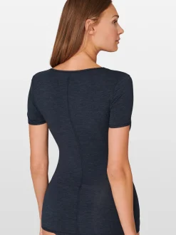 Schiesser Damen Unterhemd - Personal Fit in marine