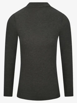 Schiesser Damen Unterziehshirt - Premium Warming in anthrazit