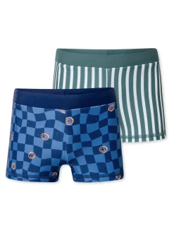 Schiesser Jungen Badehose - Aqua Kids in indigo