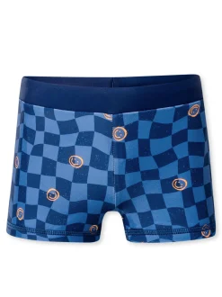 Schiesser Jungen Badehose - Aqua Kids in indigo