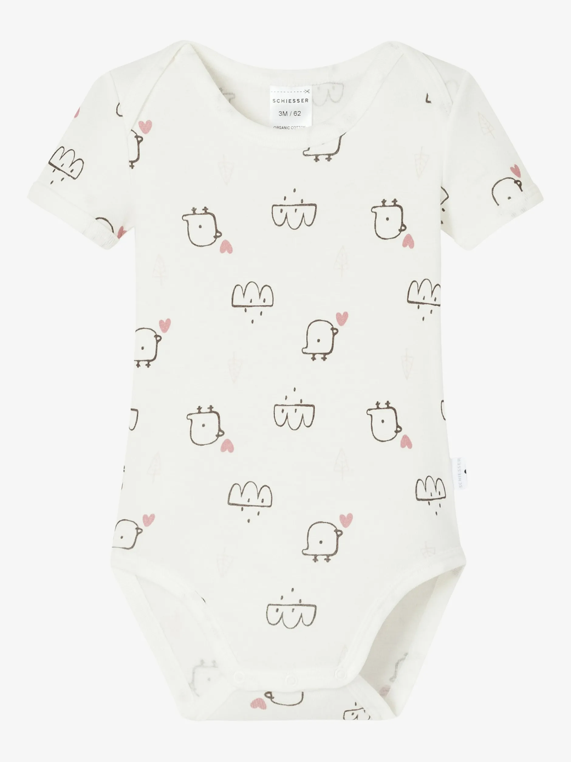 Schiesser Jungen Body - Natural Love in mehrfarbig