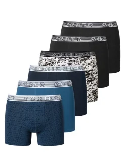 Schiesser Jungen Boxershort 6er Pack in mehrfarbig