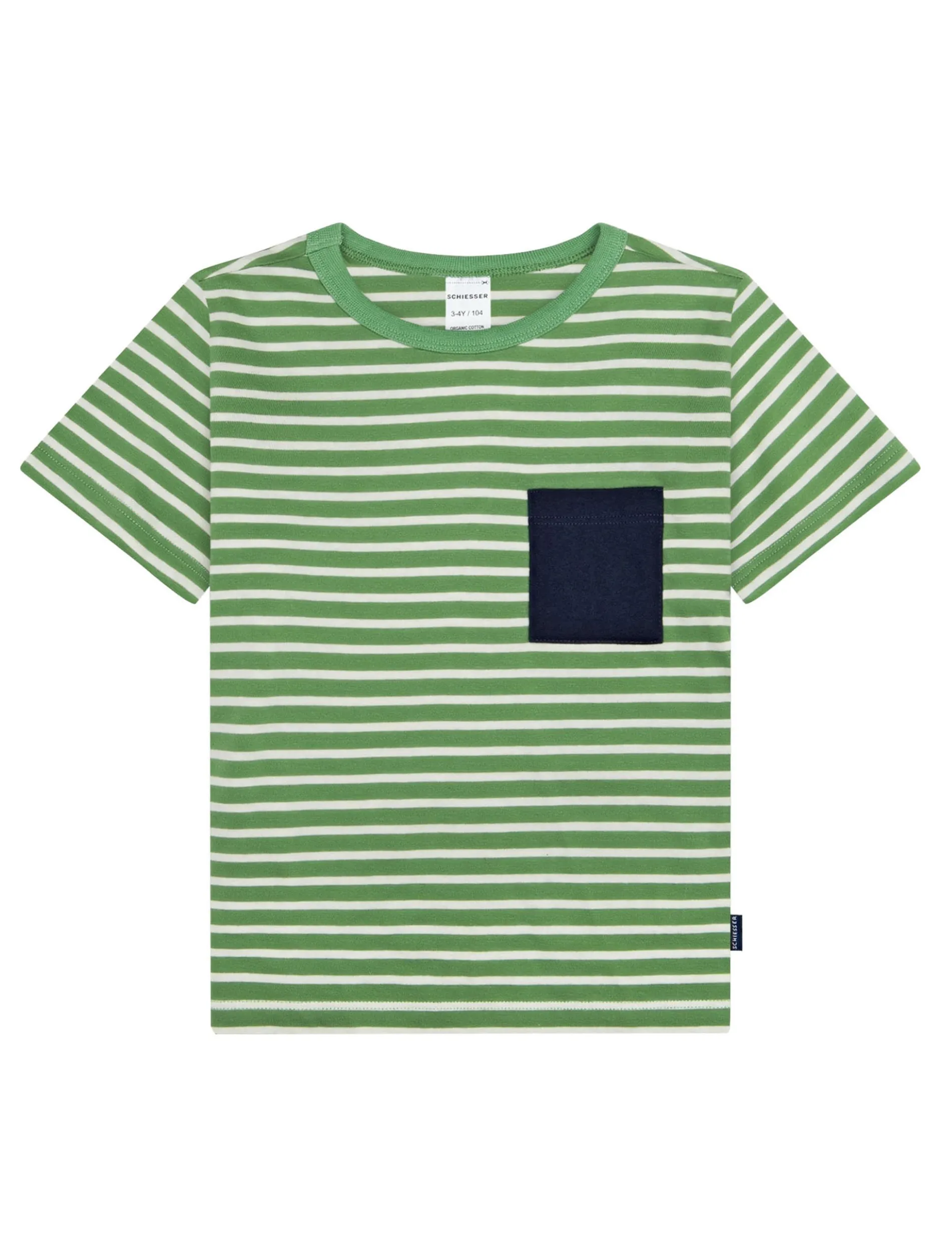 Schiesser Jungen Pyjama in grün