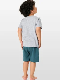 Schiesser Jungen Pyjama - Nightwear in grau