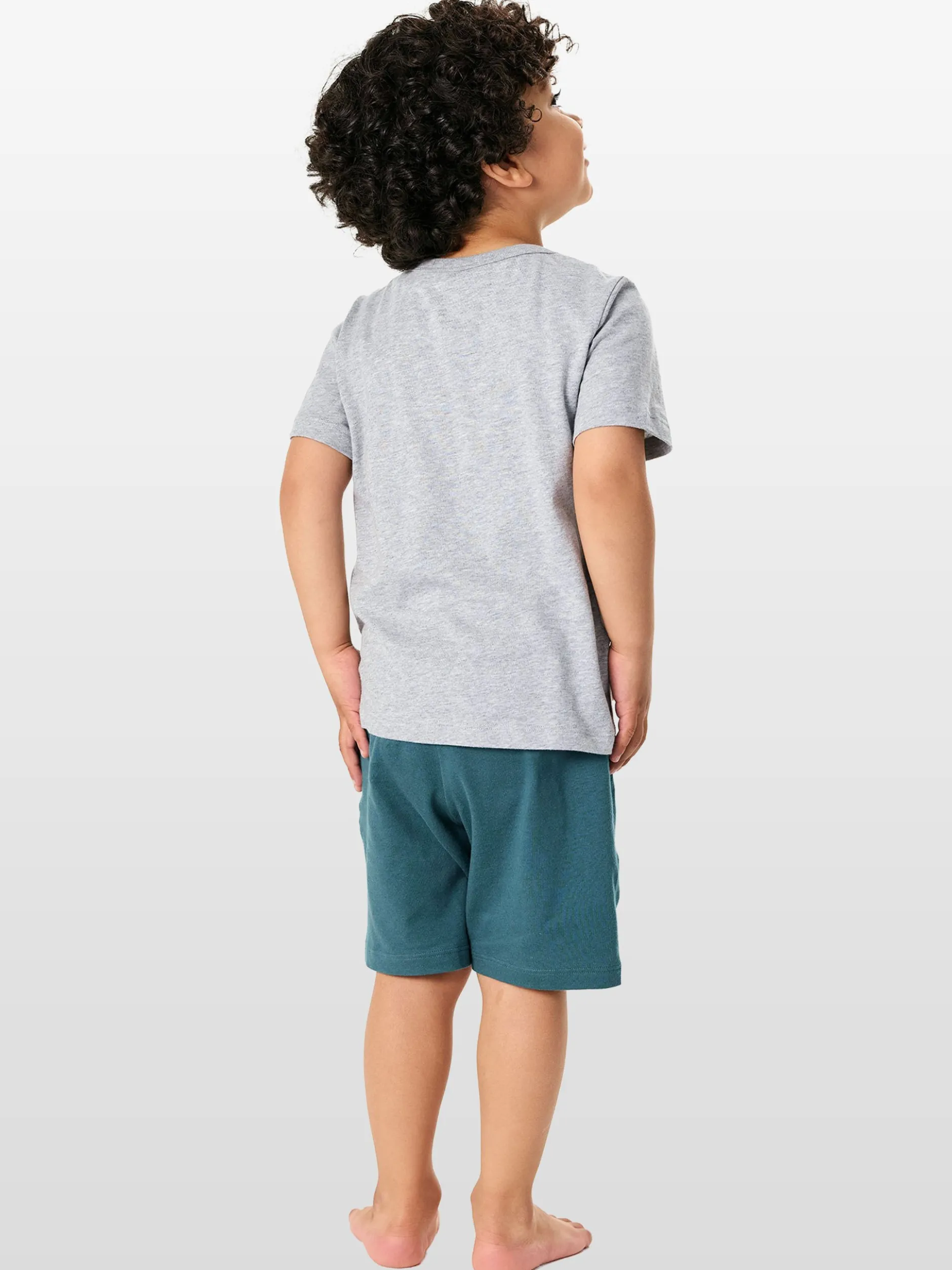 Schiesser Jungen Pyjama - Nightwear in grau