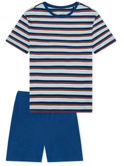 Schiesser Jungen Pyjama - Nightwear in türkis