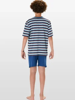 Schiesser Jungen Pyjama - Nightwear in türkis