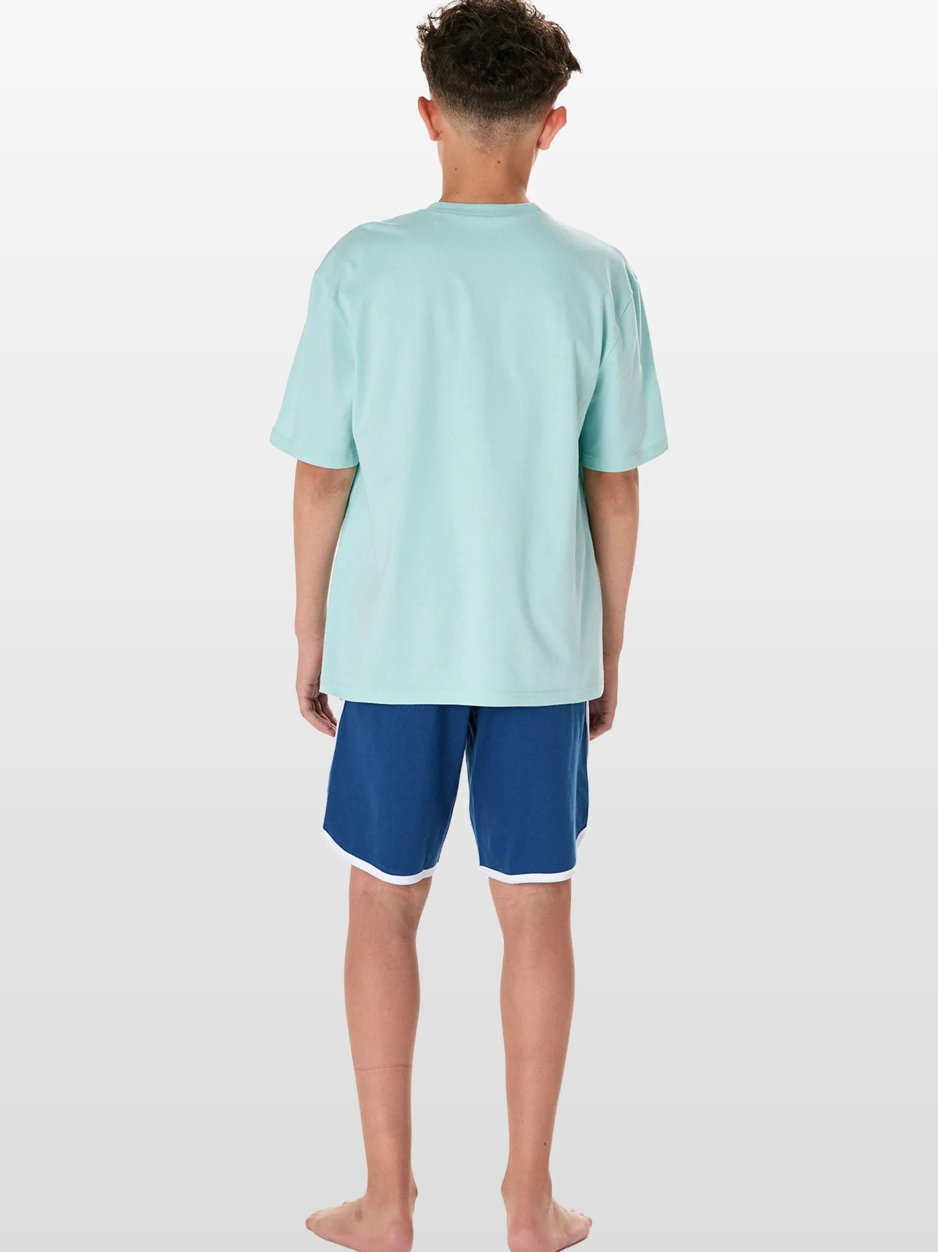 Schiesser Jungen Pyjama - Nightwear in türkis