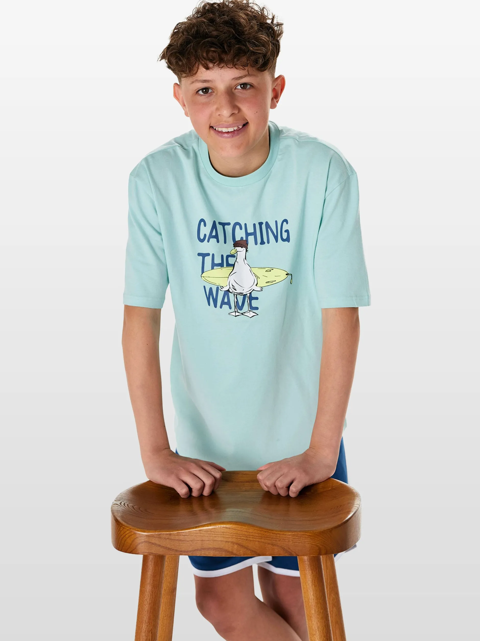 Schiesser Jungen Pyjama - Nightwear in türkis