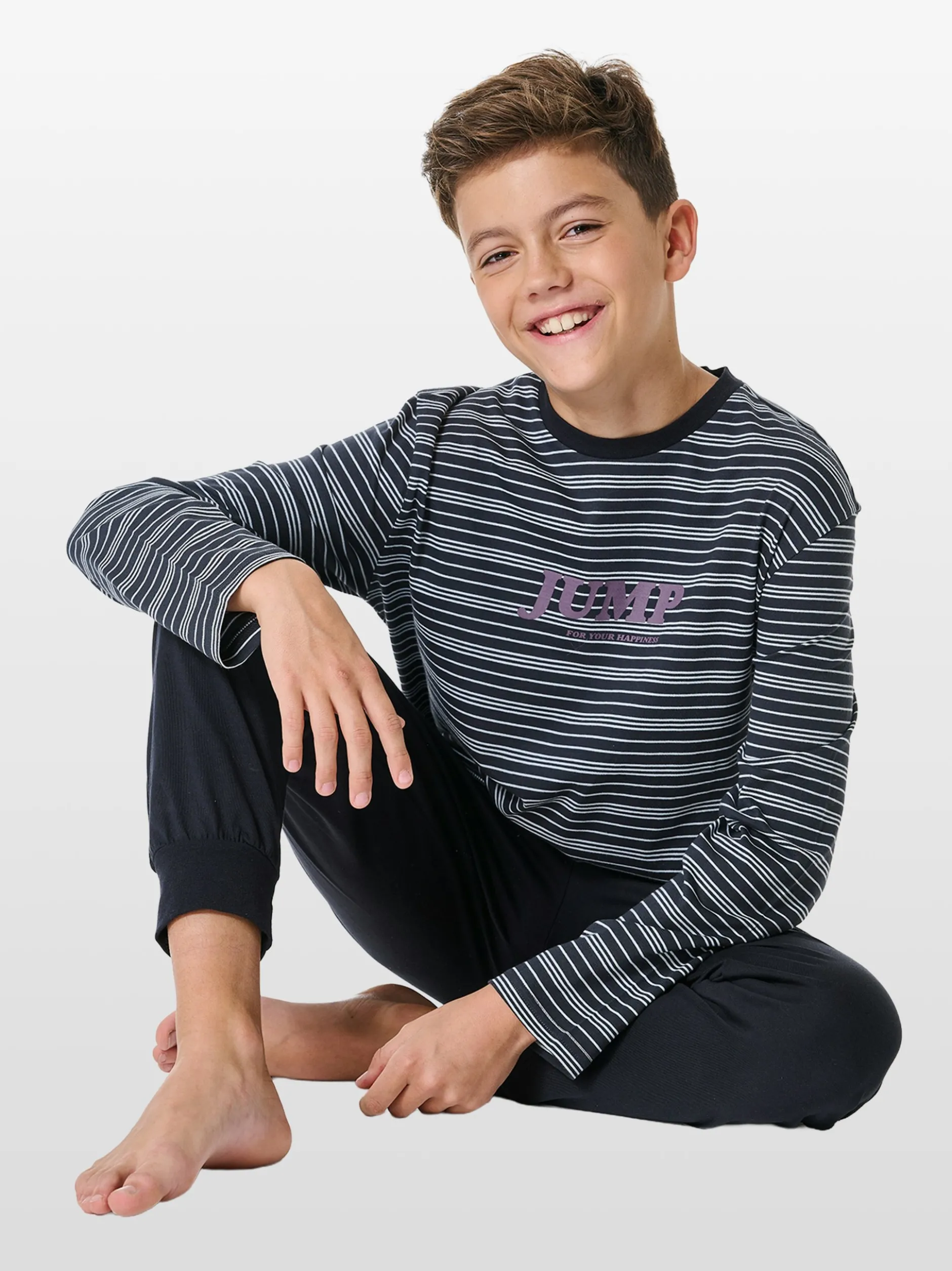 Schiesser Jungen Pyjama - Nightwear 2 in marine