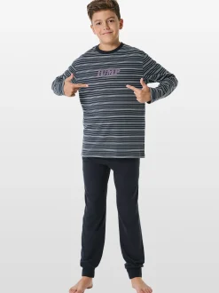 Schiesser Jungen Pyjama - Nightwear 2 in marine