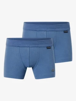 Schiesser Jungen Trunk - Fine Rib Multi in mehrfarbig