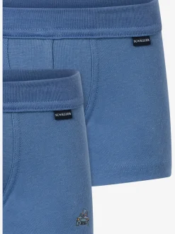 Schiesser Jungen Trunk - Fine Rib Multi in mehrfarbig