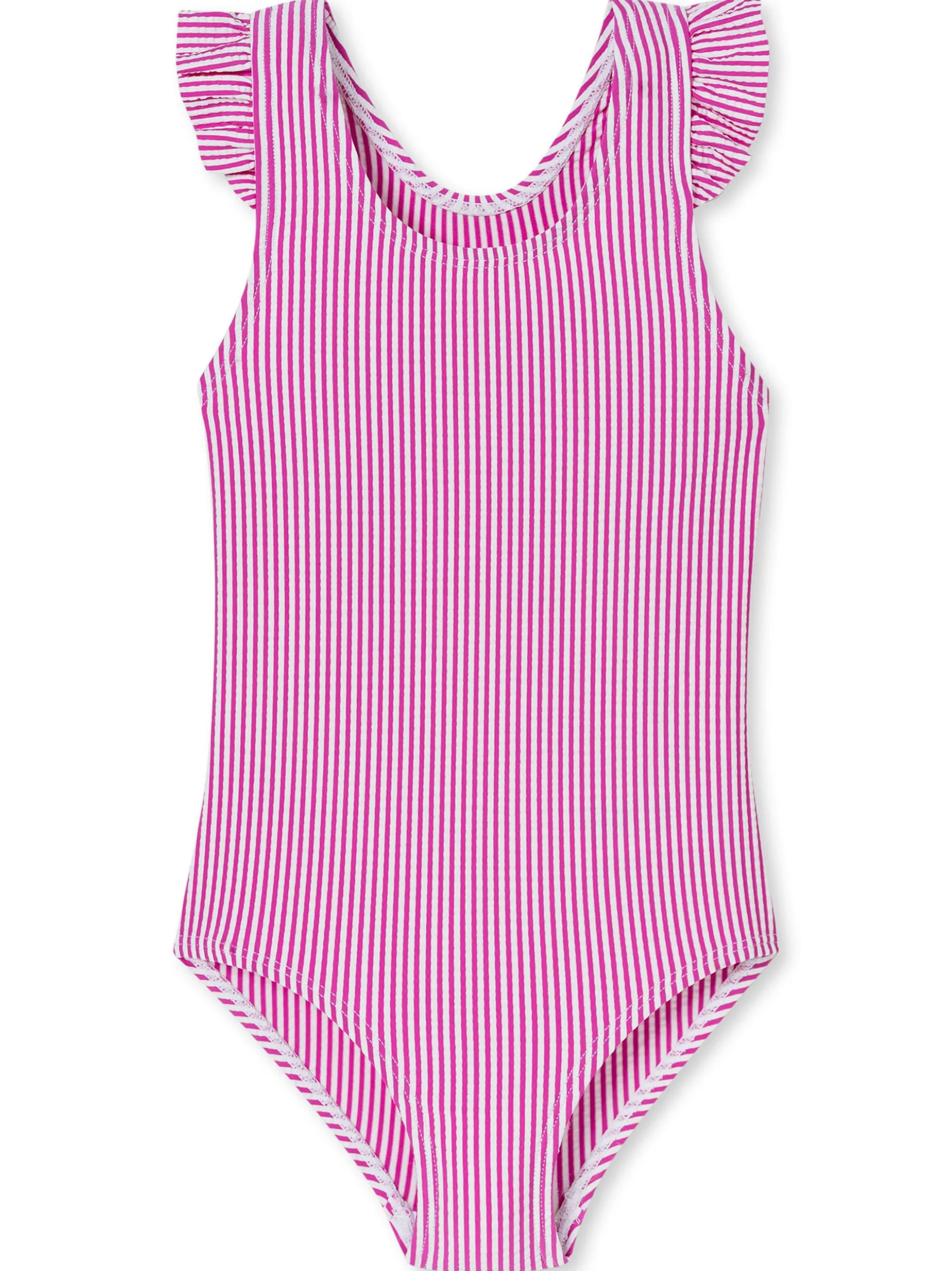 Schiesser Mädchen Badeanzug - Aqua Kids in fuchsia
