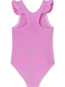 Schiesser Mädchen Badeanzug - Aqua Kids in fuchsia