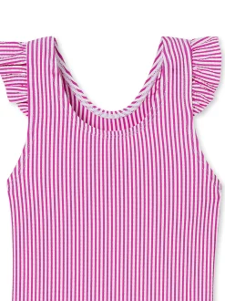 Schiesser Mädchen Badeanzug - Aqua Kids in fuchsia