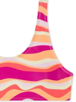 Schiesser Mädchen Bustier-Bikini - Aqua Teens in rot