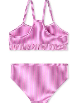Schiesser Mädchen Bustier-Bikini - Aqua Kids in fuchsia