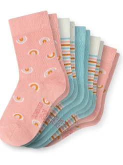 Schiesser Mädchen Freizeitsocken - "Rainbow" in mehrfarbig