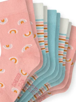 Schiesser Mädchen Freizeitsocken - "Rainbow" in mehrfarbig