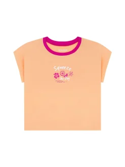 Schiesser Mädchen Pyjama in orange