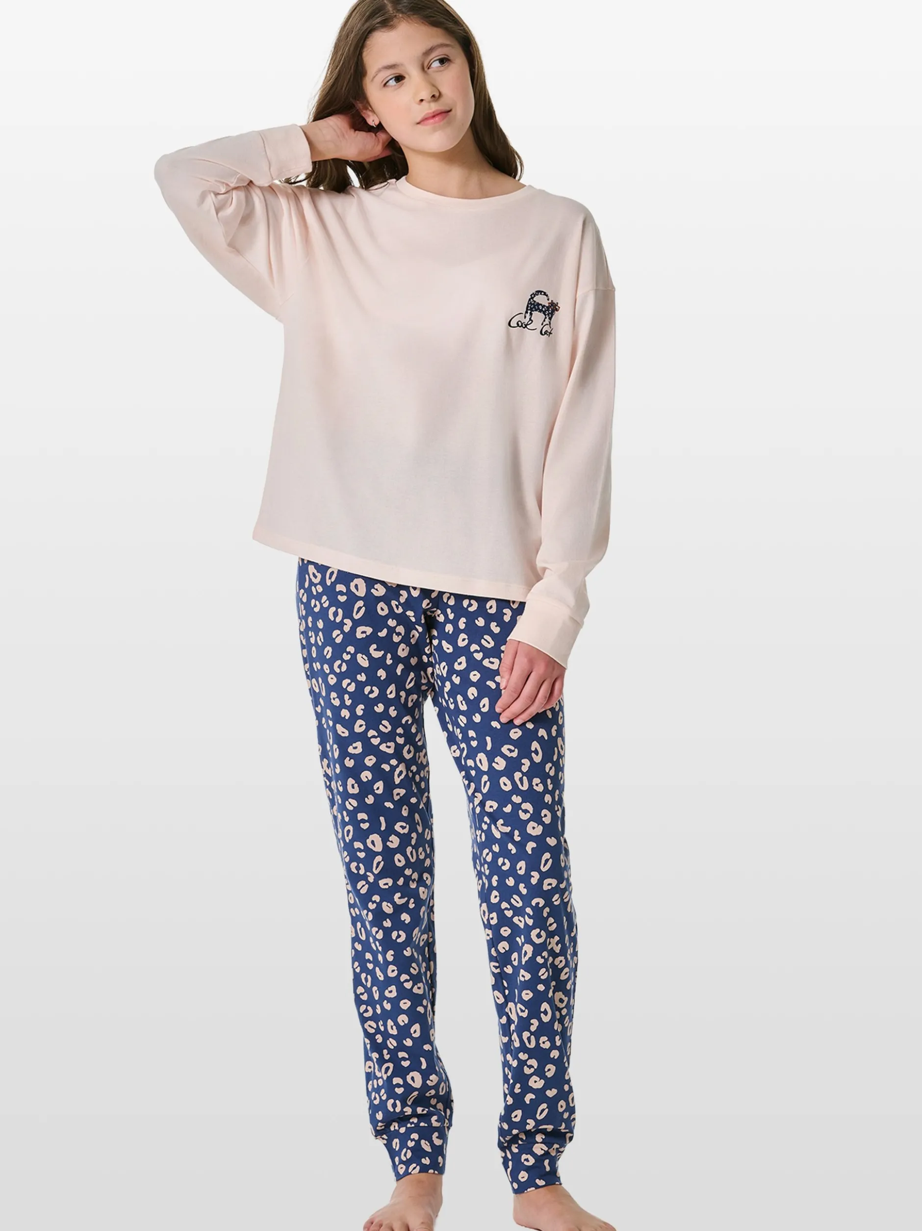 Schiesser Mädchen Pyjama - Nightwear in beige