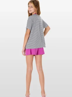 Schiesser Mädchen Pyjama - Nightwear in fuchsia