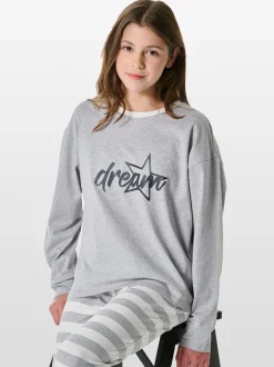 Schiesser Mädchen Pyjama - Nightwear in grau