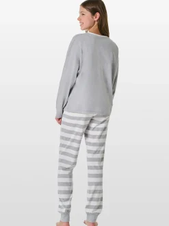 Schiesser Mädchen Pyjama - Nightwear in grau