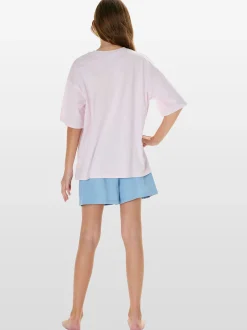Schiesser Mädchen Pyjama - Nightwear in rosa