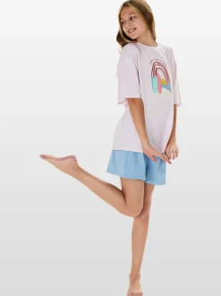 Schiesser Mädchen Pyjama - Nightwear in rosa
