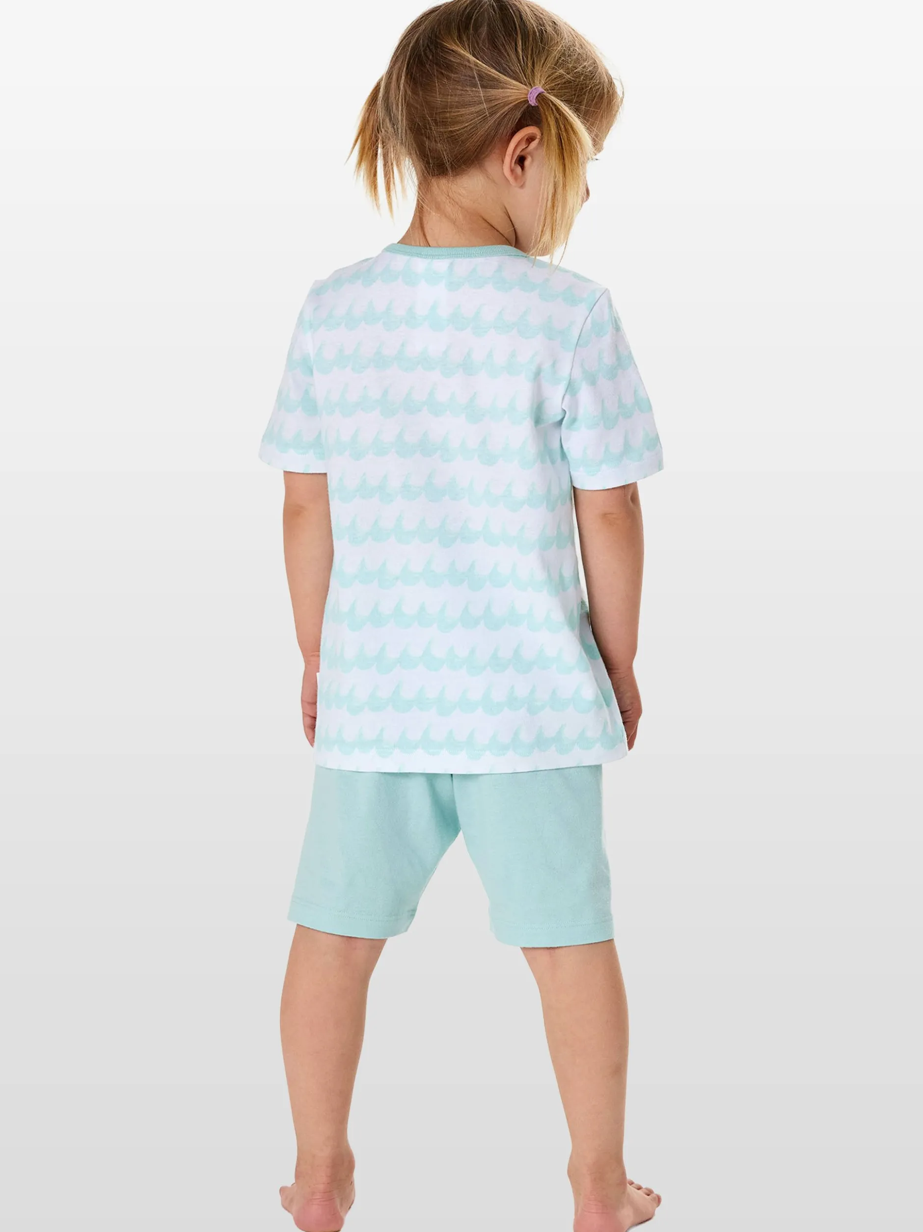Schiesser Mädchen Pyjama - Nightwear in türkis