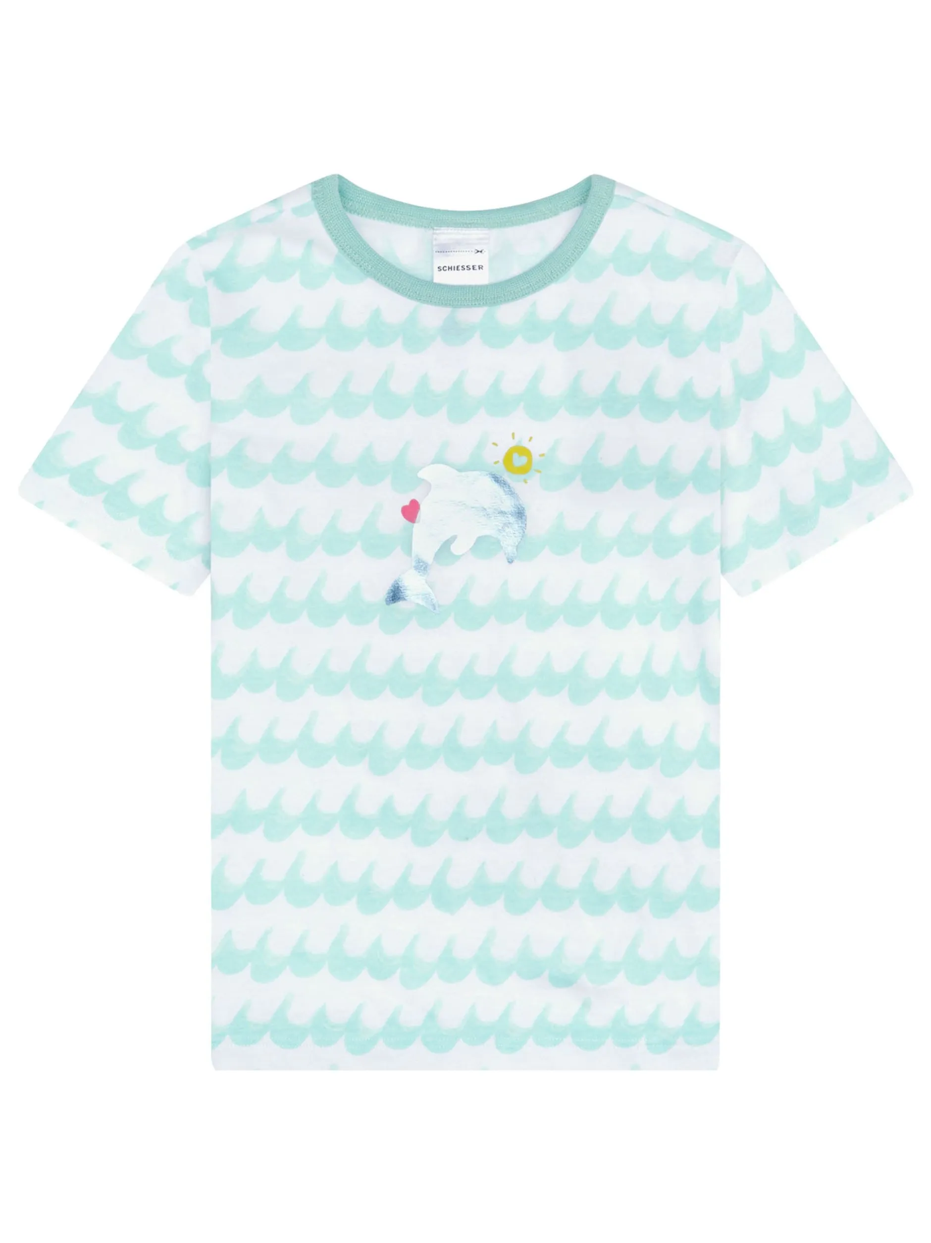 Schiesser Mädchen Pyjama - Nightwear in türkis