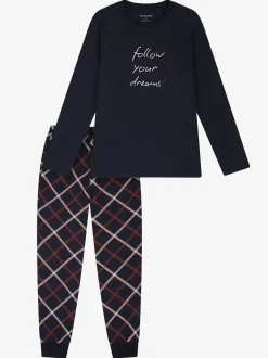 Schiesser Mädchen Pyjama - Nightwear 3 in marine
