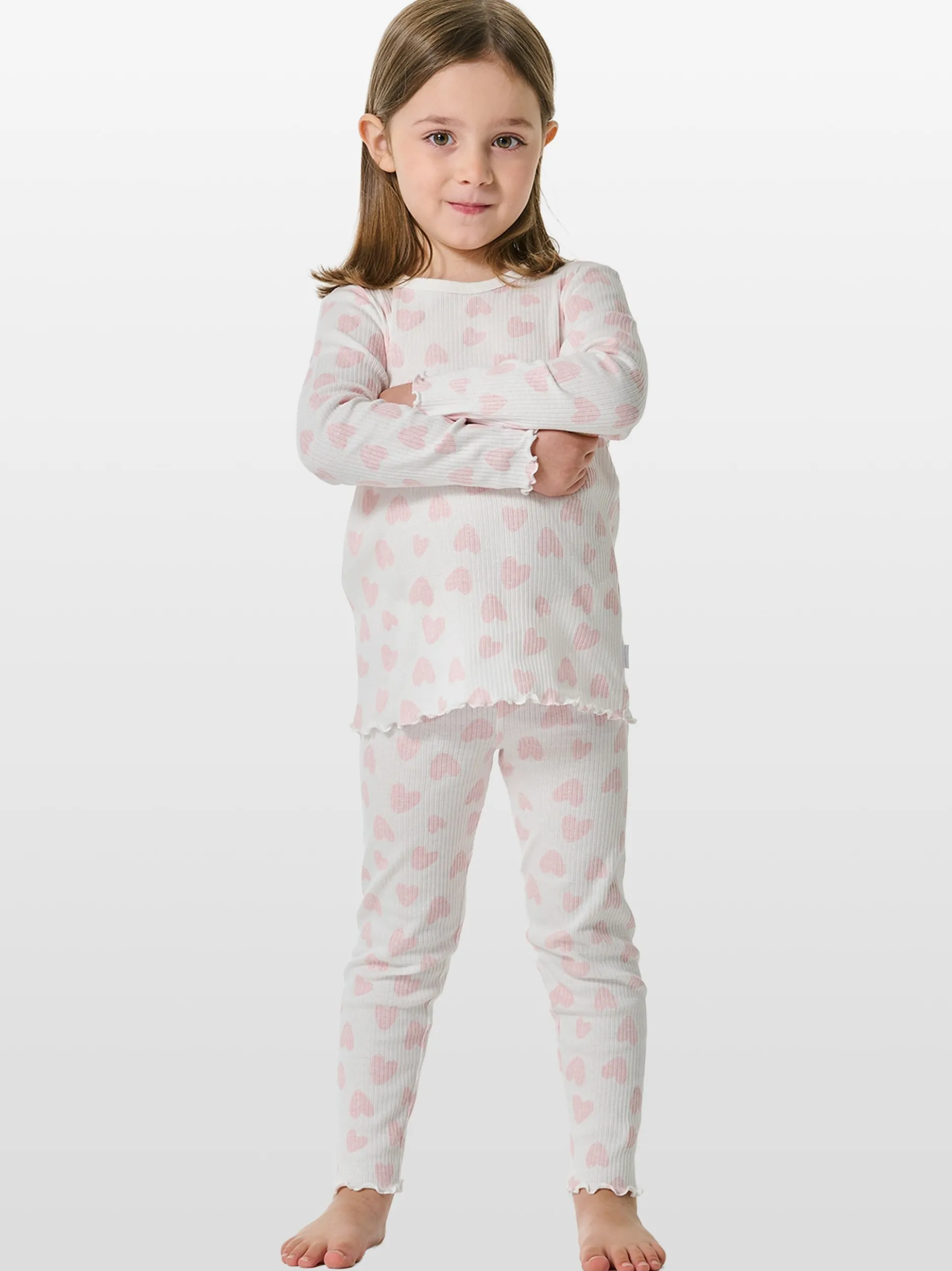 Schiesser Mädchen Pyjama - Nightwear in weiß