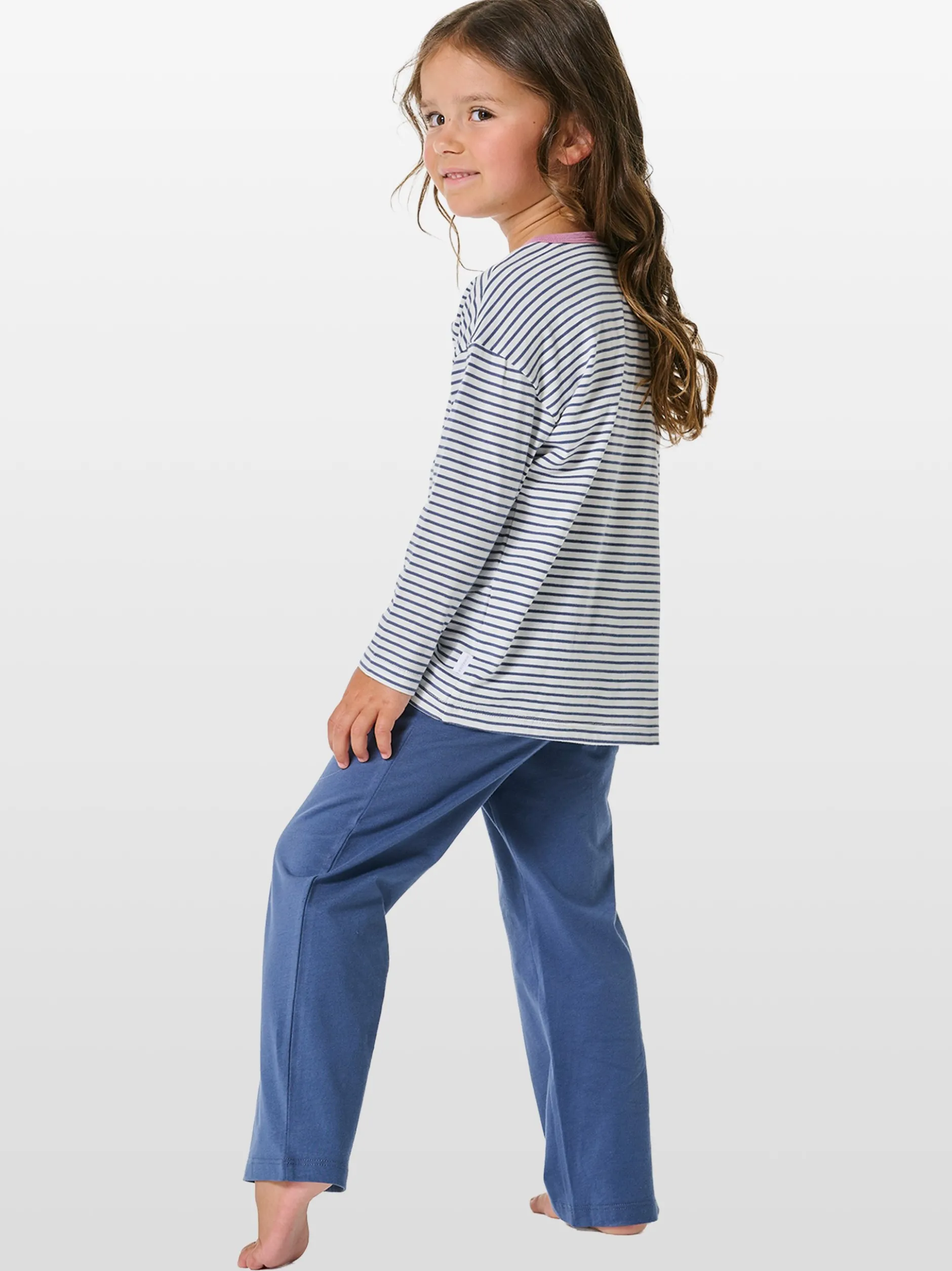 Schiesser Mädchen Pyjama - Nightwear in blau