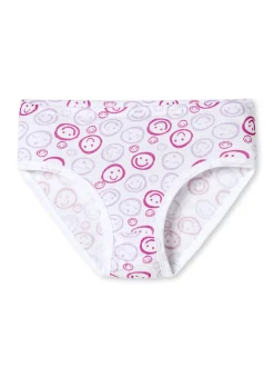 Schiesser Mädchen Slip - Fine Rib Multi in mehrfarbig