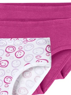 Schiesser Mädchen Slip - Fine Rib Multi in mehrfarbig