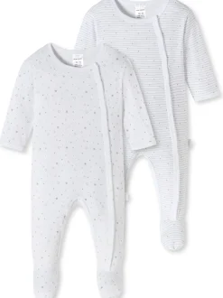 Schiesser Unisex Strampler - Original Classics in mehrfarbig