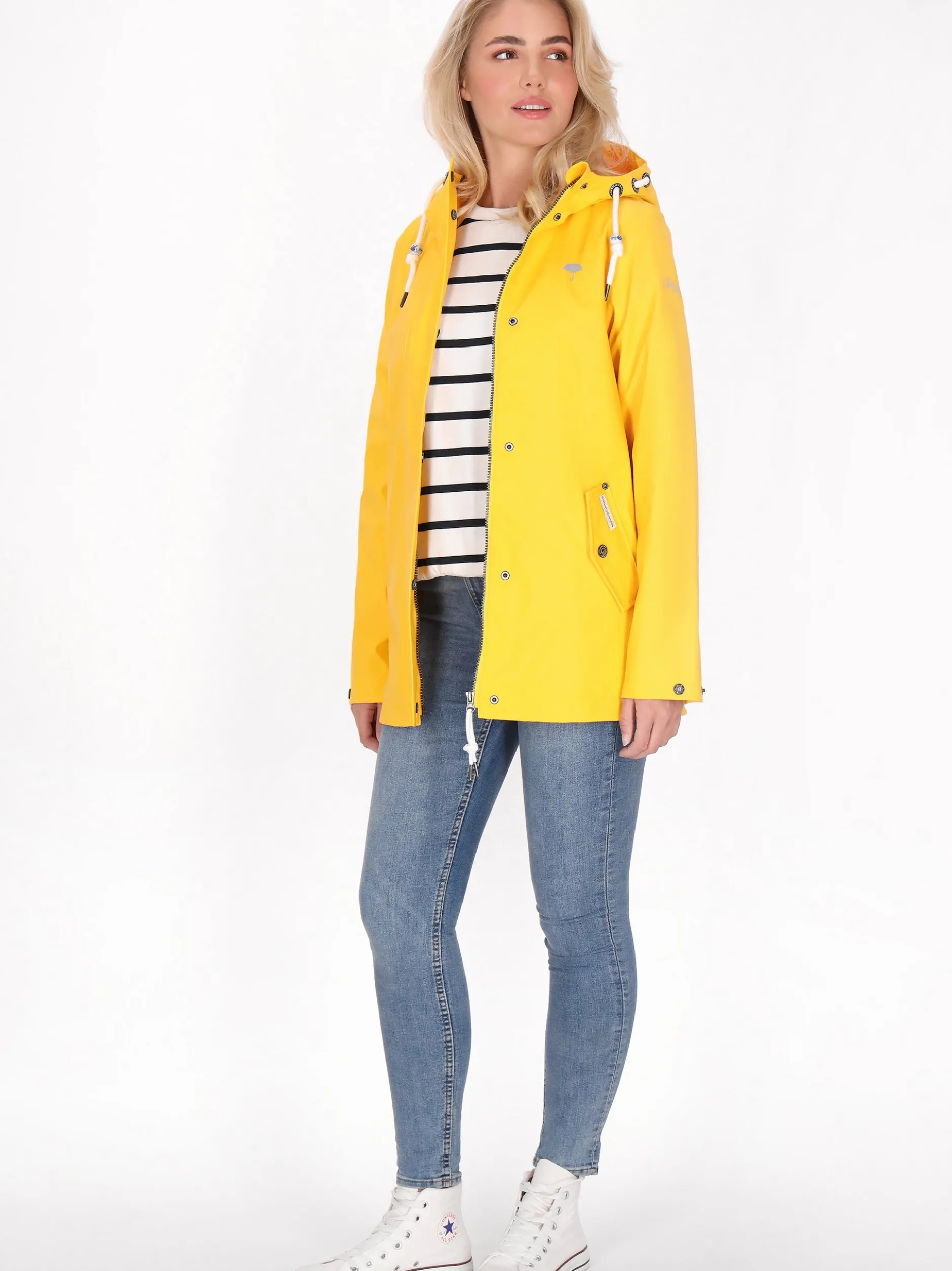 Schmuddelwedda Damen Jacke in gelb