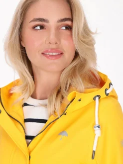 Schmuddelwedda Damen Jacke in gelb