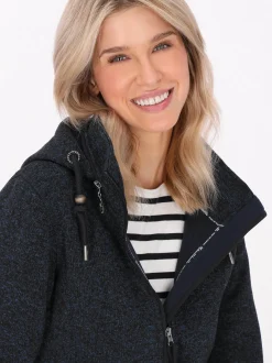 Schmuddelwedda Damen Jacke in marine