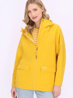 Schmuddelwedda Damen Jacke in gelb